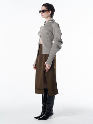 ASYMMETRY LINER SKIRT