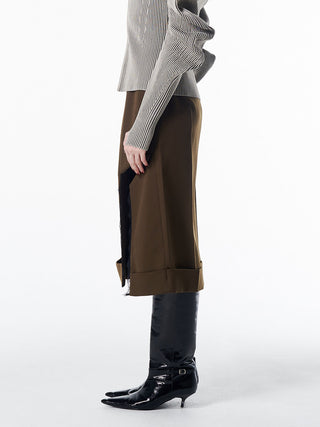 ASYMMETRY LINER SKIRT