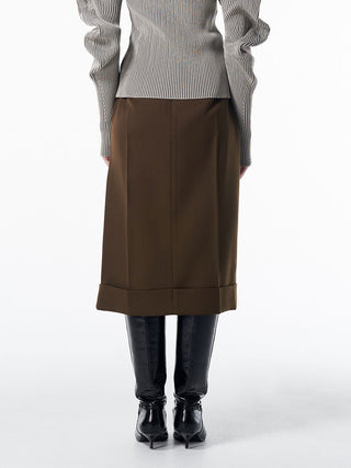 ASYMMETRY LINER SKIRT