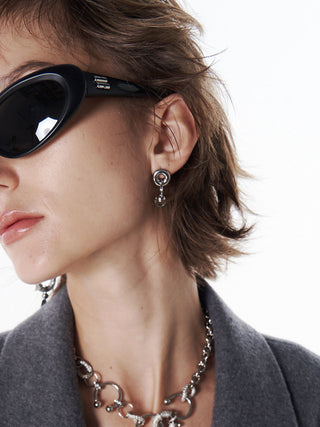 【JUSTINE CLENQUET】LULA EARRINGS