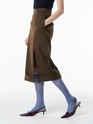 ASYMMETRY LINER SKIRT