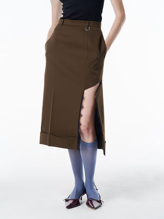 ASYMMETRY LINER SKIRT