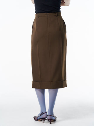 ASYMMETRY LINER SKIRT