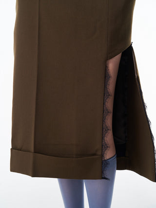 ASYMMETRY LINER SKIRT