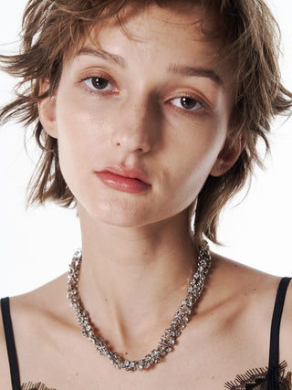 【JUSTINE CLENQUET】LIV CRYSTAL CHOKER