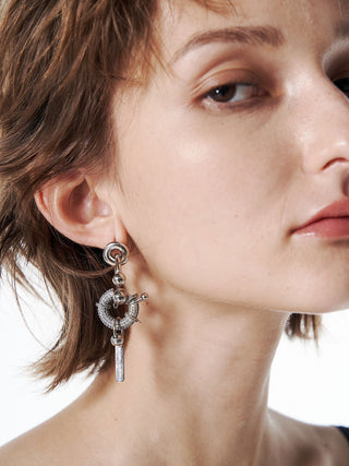 【JUSTINE CLENQUET】LULA EARRINGS
