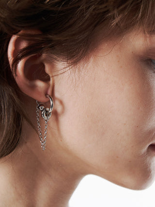 【JUSTINE CLENQUET】AMON CRYSTAL EARRINGS