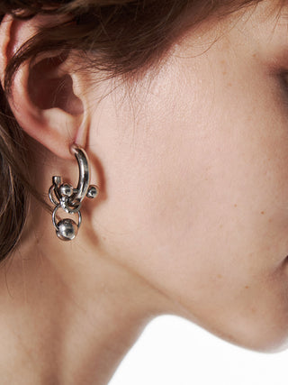 【JUSTINE CLENQUET】BEL CRYSTAL EARRINGS