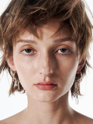 【JUSTINE CLENQUET】IRIS CRYSTAL EARRINGS