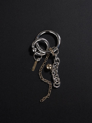 【JUSTINE CLENQUET】LEWIS KEYCHAIN