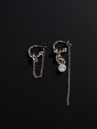 【JUSTINE CLENQUET】AMON CRYSTAL EARRINGS