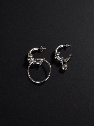 【JUSTINE CLENQUET】BEL CRYSTAL EARRINGS