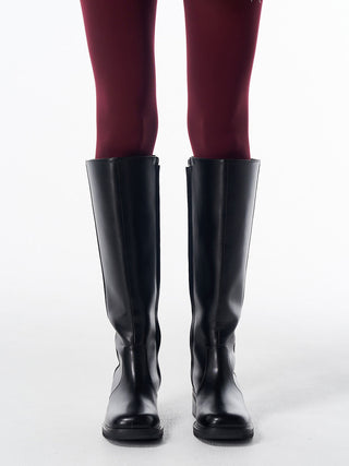 SQUARE LONG BOOTS
