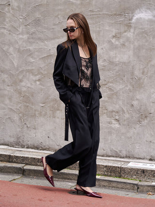 PANEL CUT LACE CAMISOLE