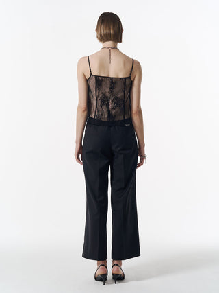 PANEL CUT LACE CAMISOLE