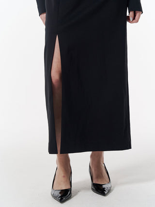 WEST CUTTING SLIT DRESS