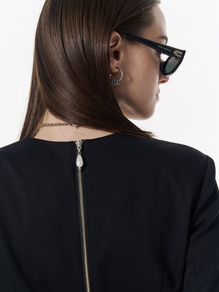 WEST CUTTING SLIT DRESS