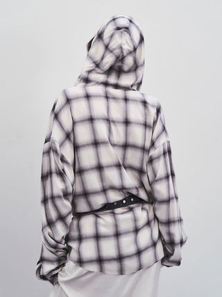 HOODIE CHECK SHIRT