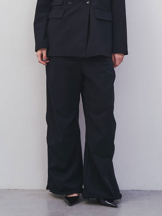 TACK SLIT SWEAT PANTS