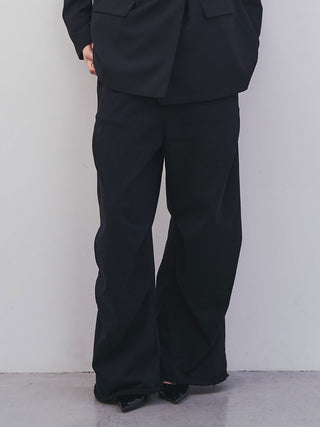 TACK SLIT SWEAT PANTS