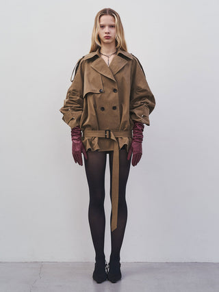 OVER FLAME TRENCHCOAT