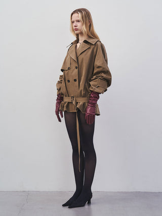 OVER FLAME TRENCHCOAT