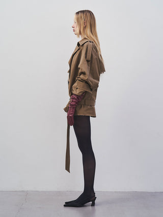 OVER FLAME TRENCHCOAT