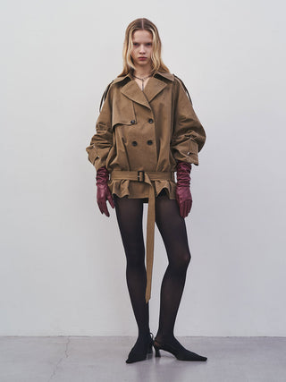 OVER FLAME TRENCHCOAT