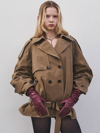 OVER FLAME TRENCHCOAT