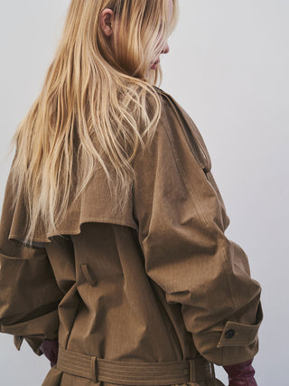 OVER FLAME TRENCHCOAT