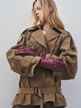 OVER FLAME TRENCHCOAT