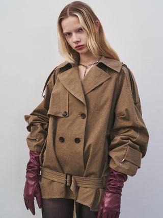 OVER FLAME TRENCHCOAT