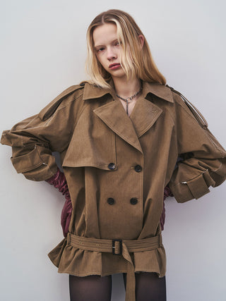 OVER FLAME TRENCHCOAT