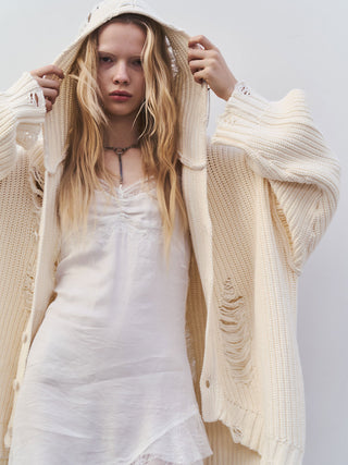 ASYMMETRY LACE DRESS