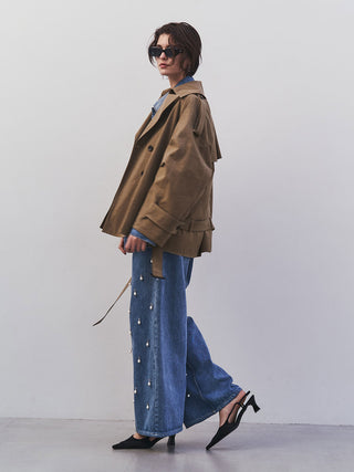 OVER FLAME TRENCHCOAT