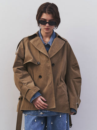 OVER FLAME TRENCHCOAT