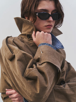 OVER FLAME TRENCHCOAT
