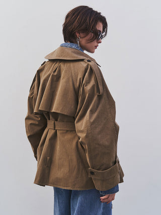 OVER FLAME TRENCHCOAT