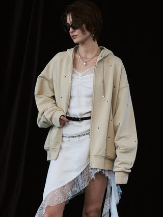 ASYMMETRY LACE DRESS