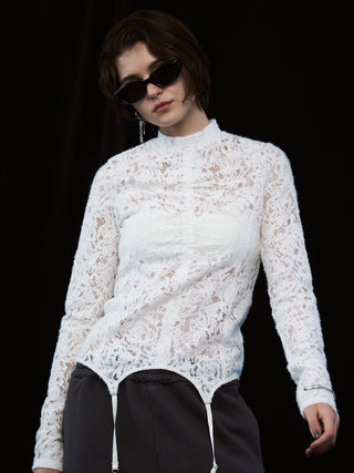 LIQUIDE LACE TOPS