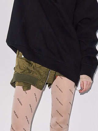 WRAP MA-1 SKIRT