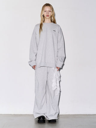 TACK SLIT SWEAT PANTS
