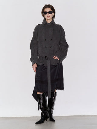 OVER FLAME TRENCHCOAT