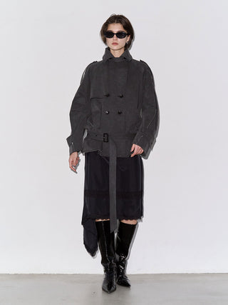 OVER FLAME TRENCHCOAT