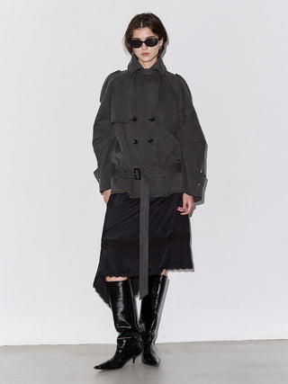 OVER FLAME TRENCHCOAT