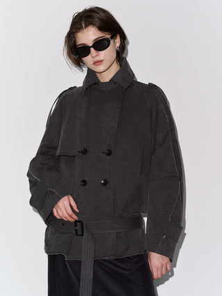 OVER FLAME TRENCHCOAT