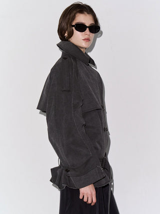 OVER FLAME TRENCHCOAT