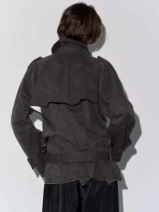 OVER FLAME TRENCHCOAT