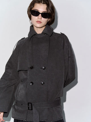 OVER FLAME TRENCHCOAT