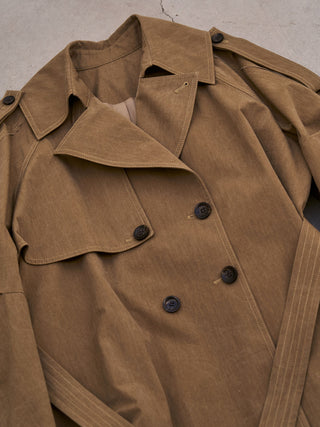 OVER FLAME TRENCHCOAT